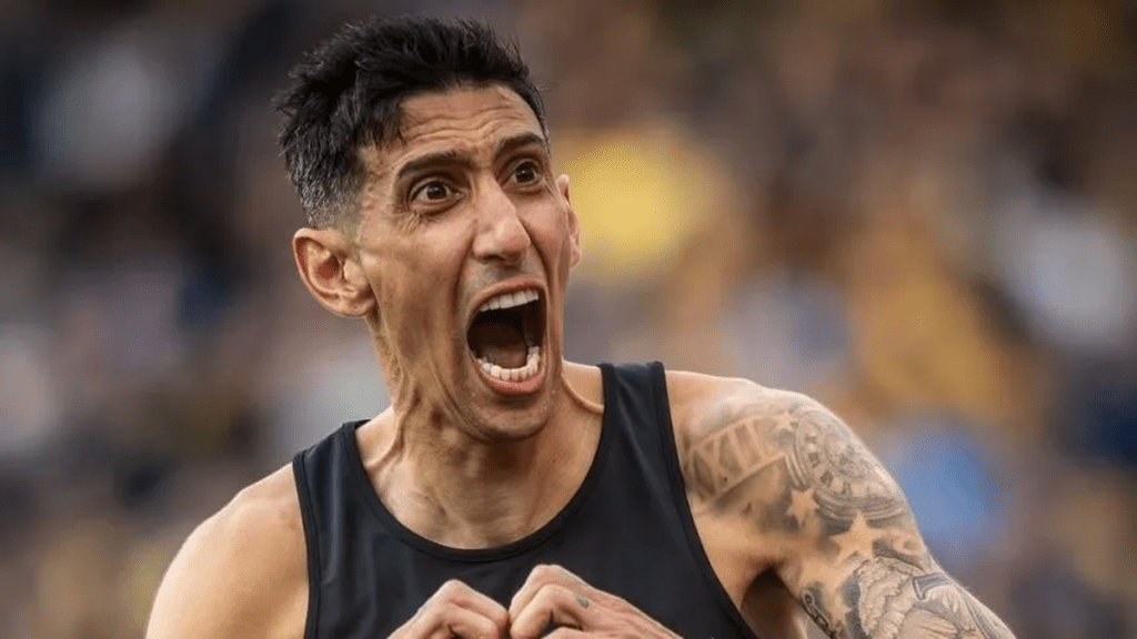 Gol pese al dolor: Di María y su entrega en el clásico&nbsp;rosarino